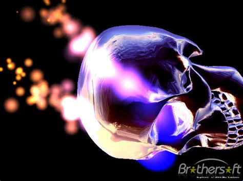 Free Download Animated Skull Screensavers Wallpaper 1384x857 For Your