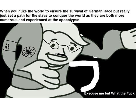 Memes only, serious discussion topics should be kept to /r/genshin_impact. Really though Himmler's mustache is so stupid. : TNOmod