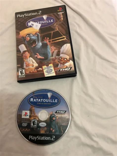 Disney Pixar Ratatouille Ps2 Sony Playstation 2 Case And Game 1300