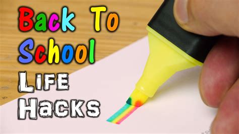 Back To School Life Hacks - Badchix Magazine