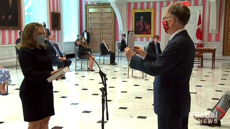 Finance ministers are often found in state or provincial governments. Chrystia Freeland replaces Bill Morneau to become first ...