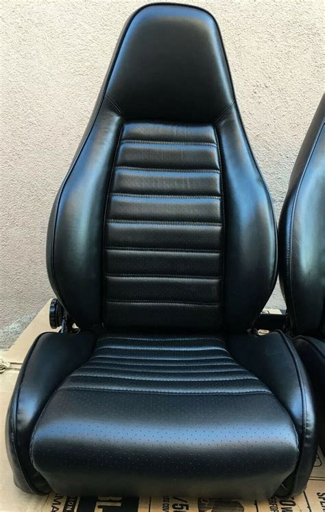 Porsche 911 81 84 Manual Sport Seats Re Upholstered In Leather