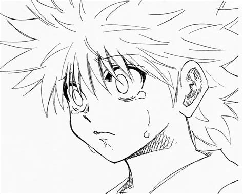 Printable Killua Zoldyck Coloring Pages Anime Coloring Pages 72240