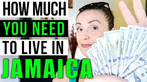 How Much Money You Need To Live In Jamaica Cost Of Living In Jamaica Youtube