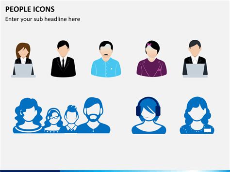 Human Icon In Powerpoint Because An Icon Takes A Concept Sometimes