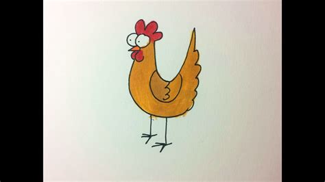 Print out this fun learn to draw sheet and your children can learn, step by step, how to draw a cartoon chicken! How to Draw a Cartoon Chicken - YouTube