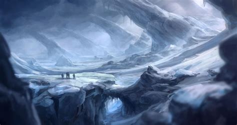 Image Result For Glacier Tundra Mountain Fantasy Fantasy Landscape