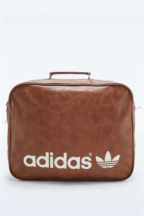 Adidas Originals Brown Vintage Airline Bag For Men Lyst