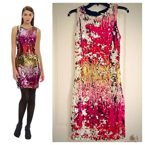 We did not find results for: Badgley Mischka Dresses | Nye Dress Color Changing Sequin ...