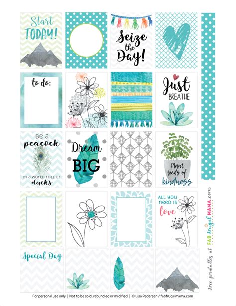 Happy Planner Sticker Printables Printable World Holiday