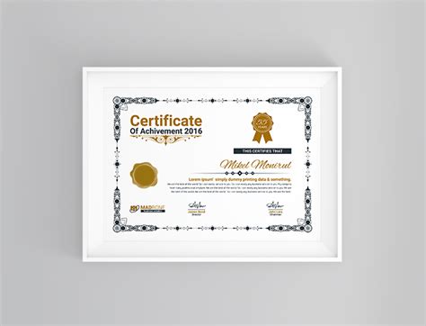 Web Design Certificate Template 66276