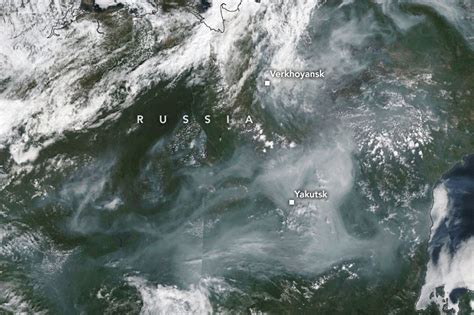 Arctic Circle Fires Have Set Carbon Dioxide Emission Records
