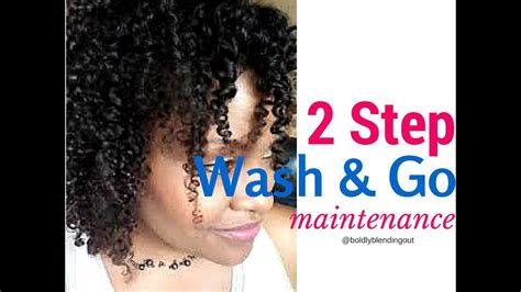 Depending on your hair type, a hair mask will always do well with hair that is begging for moisture. Fine Natural Hair | 2 Step Wash And Go Maintenance - YouTube