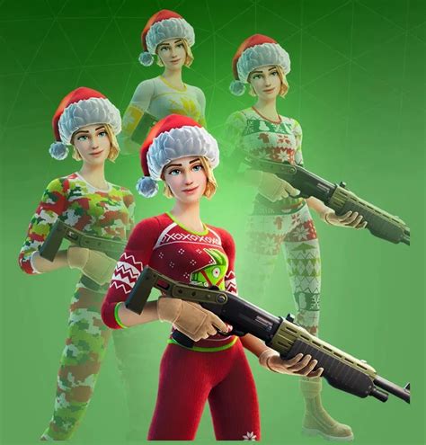 All Fortnite Christmas Skins From Every Year Dot Esports