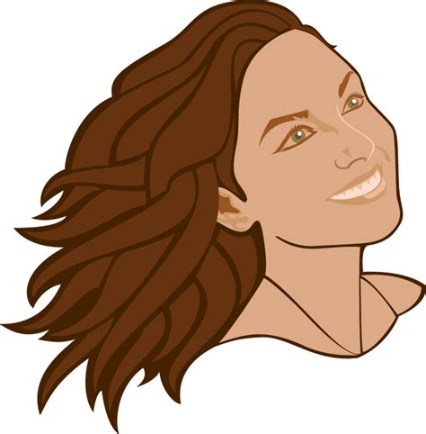 Girl With A Smile Vector Freevectors