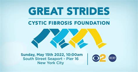 Join CBS2 For The Cystic Fibrosis Foundation Great Strides Walk