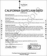 How To File Quit Claim Deed In California Images