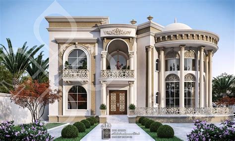 Modern Classic Villa Design 3d Rendering Modern Classic House With