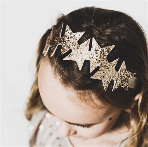 Star Glitter Headband By Sesame And Lilly