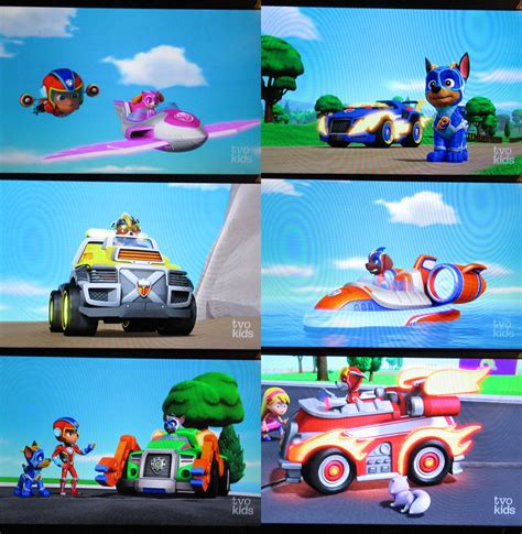 Paw Patrol Mighty Pups Super Paws Vehicles By Codetski101 On Deviantart