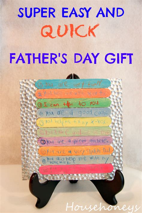 Diy father's day gift in a jar fathers will always love to receive gifts in jars, and kids will always love to make them. Easy Father's Day Gift | Fox Den Rd