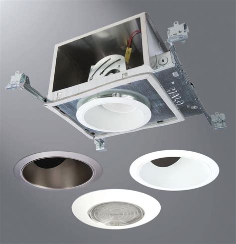 Led Recessed Downlight System Is Designed For Sloped Ceilings Retrofit