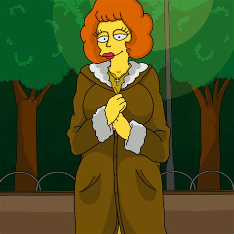 Post Maude Flanders Strandvaskaren The Simpsons Animated