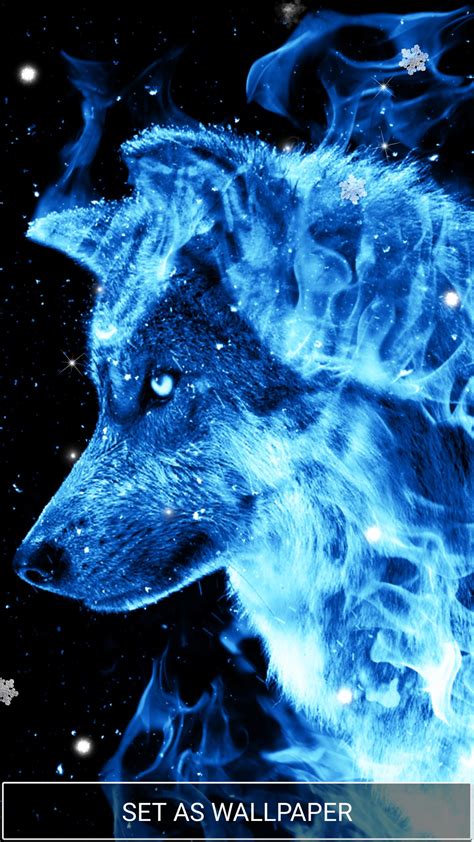 Maybe you would like to learn more about one of these? Free download Ice Fire Wolf Wallpaper for Android APK ...