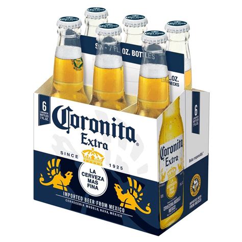 Corona Extra Coronita Beer 6 Pk 7 Fl Oz Mini Bottles El Bodegon