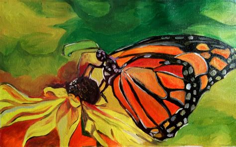 Monarch Butterfly Painting At Explore Collection