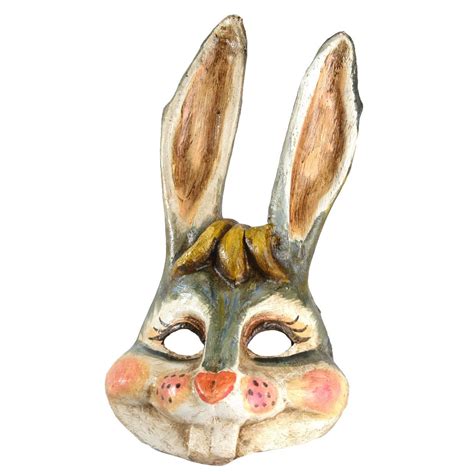 Rabbit Balocoloc Venetian Masks Animal Masks Creepy Vintage