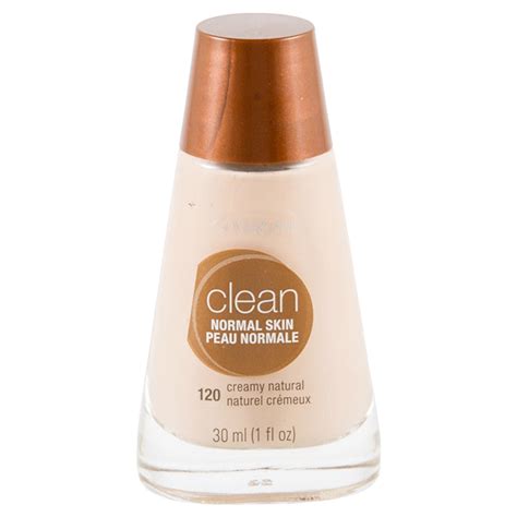 Covergirl Clean Normal Skin Liquid Foundation Creamy Natural 1 Fl Oz