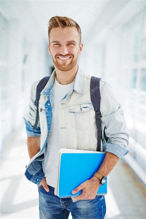Smiling College Student Stock Photo By ©pressmaster 122103982