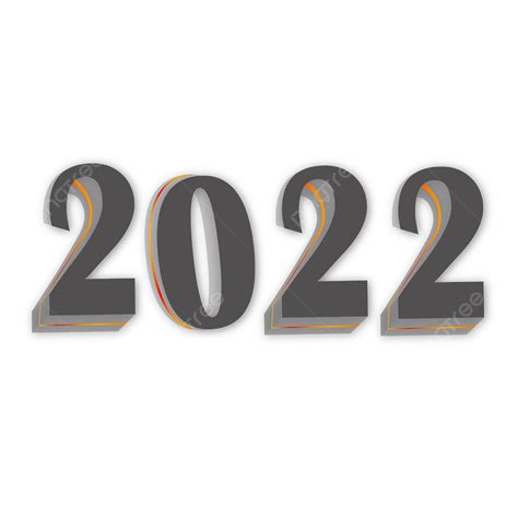 3d 2022 Fundo Transparente Png 2022 3d 2022 Ano Png Imagem Png E