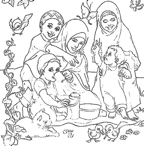 Brighten patriotic holidays like the july 4 with coloring pages of children, sparklers, flags, and firecrackers throughout the year. Family Picnic | NetArt