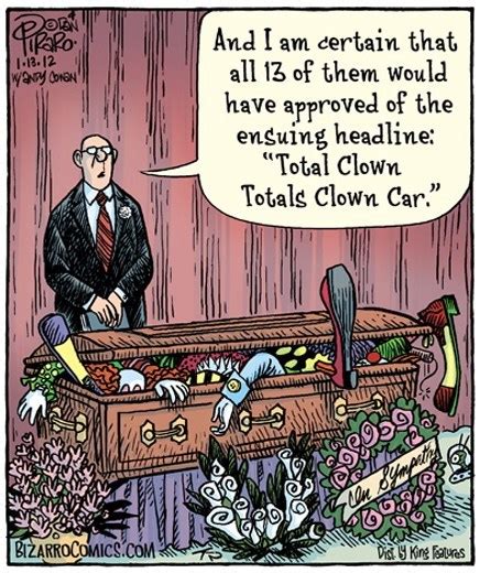 Total Clown Car Casket A Good Goodbye ~ Funeral Planning
