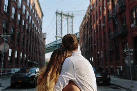 Couple In Nyc Featuring Couple New York City And Nyc People Images ~ Creative Market