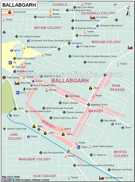 Ballabhgarh Locality Map Faridabad