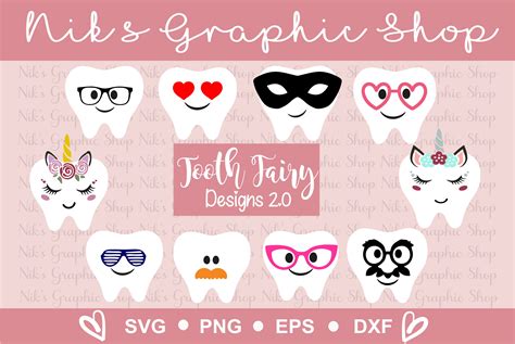 Tooth Fairy Svg Tooth Fairy Toothfairy Bags Design Bundle Ai Svg Eps