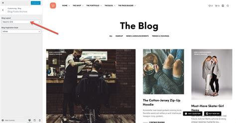 Blog — Layout Options Get Bowtied