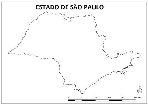 Mapas do Estado de São Paulo para Colorir e Imprimir Online Cursos Gratuitos Mapa de são