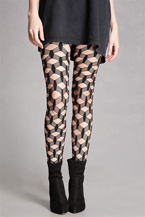 FOREVER 21 OVERSIZED FISHNET TIGHTS Fashion Tights