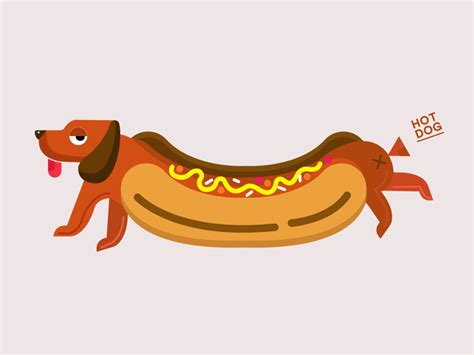 Hot Dog Not By Valen Lim On Dribbble