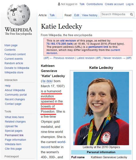 20 Of The Funniest Wikipedia Edits By Internet Vandals