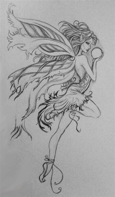 Cool Sketches Of Fairies