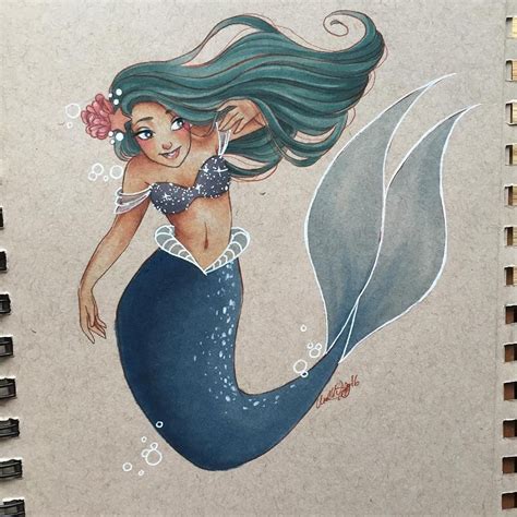 Finished This Little Lady For Day 15 Of Mermay Shell Be Going Home To Skeaggy At The End Of