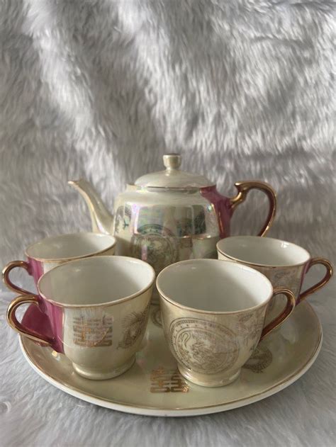 Wedding Teapot Set Tea Ceremony Furniture And Home Living Kitchenware