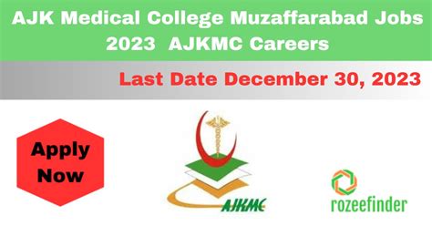 Azad Jammu And Kashmir Medical College Jobs
