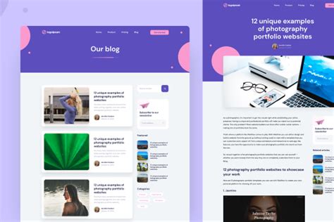 Cloneable Blog Template Webflow