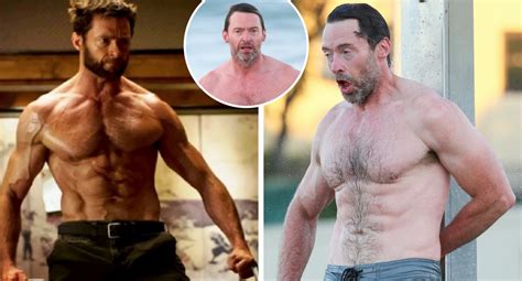 Hugh Jackman Photographed With Six Pack After Bondi Swim New Idea Magazine